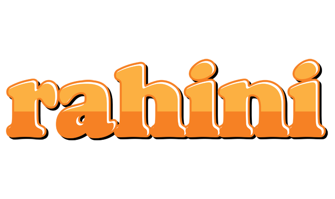 Rahini orange logo