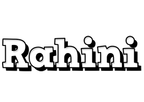 Rahini snowing logo