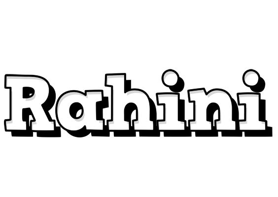 Rahini snowing logo