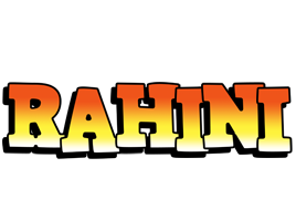 Rahini sunset logo