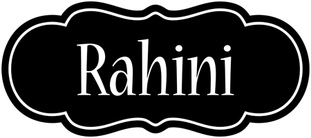 Rahini welcome logo