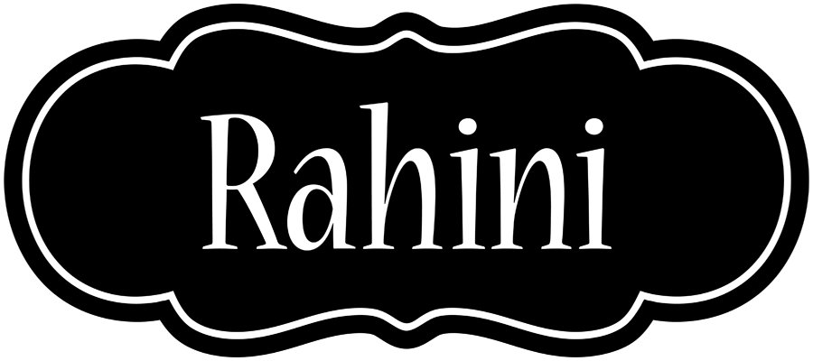 Rahini welcome logo