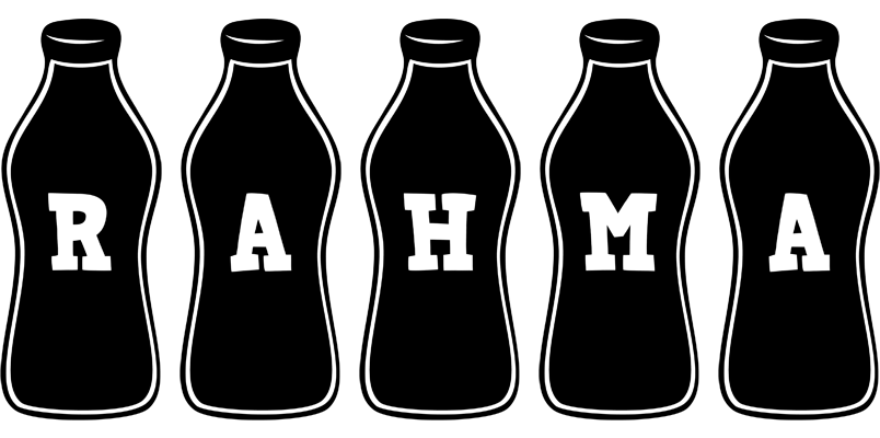 Rahma bottle logo