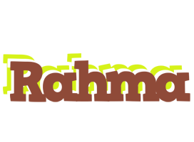 Rahma caffeebar logo
