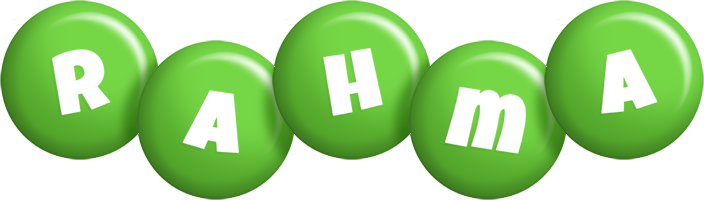 Rahma candy-green logo