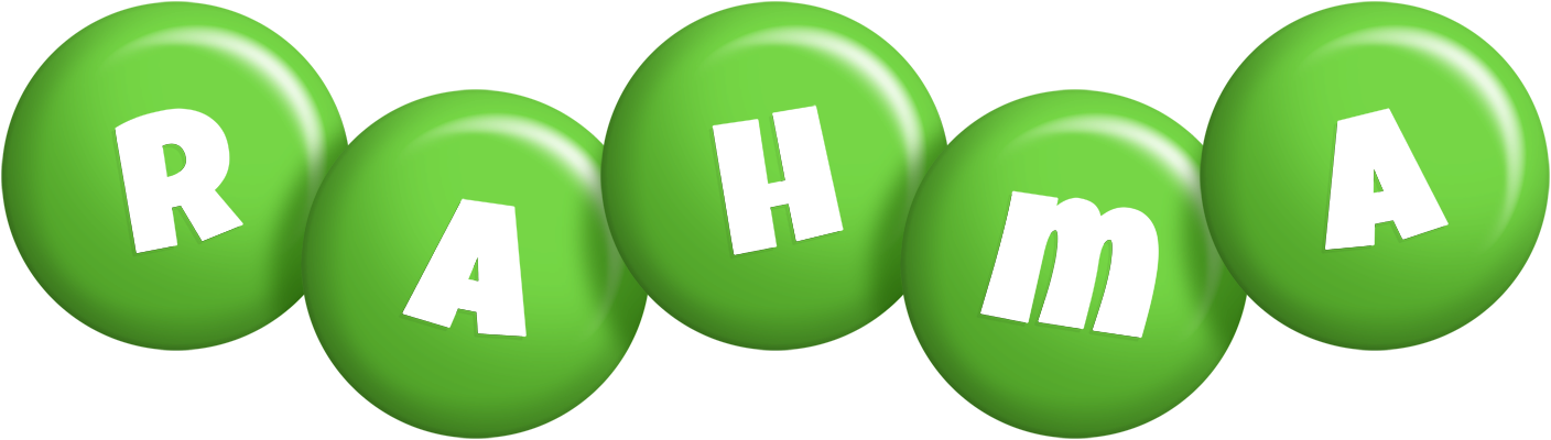 Rahma candy-green logo