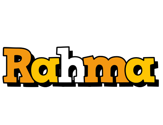 Rahma cartoon logo