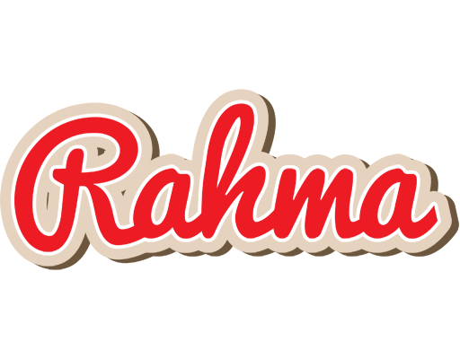 Rahma chocolate logo