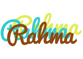 Rahma cupcake logo