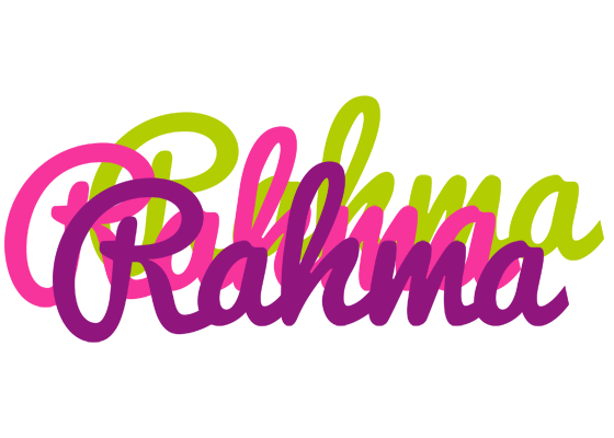 Rahma flowers logo