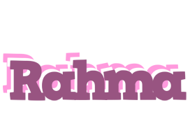 Rahma relaxing logo