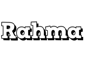 Rahma snowing logo