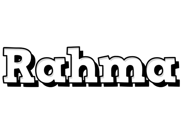 Rahma snowing logo