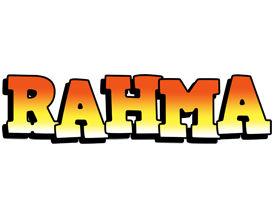 Rahma sunset logo