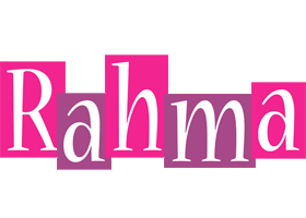 Rahma whine logo