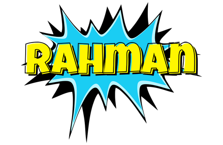 Rahman amazing logo