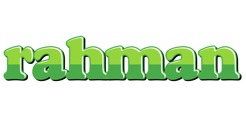 Rahman apple logo