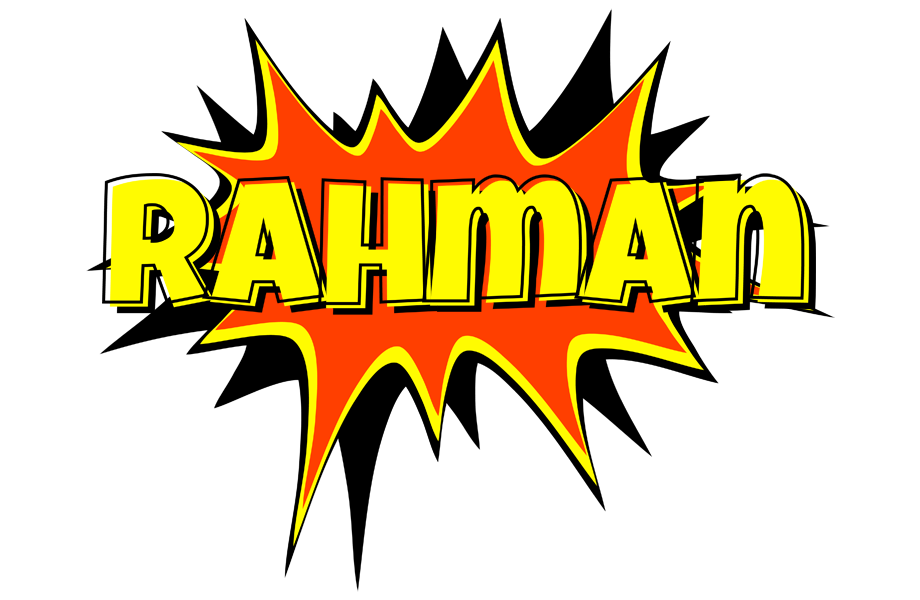 Rahman bazinga logo