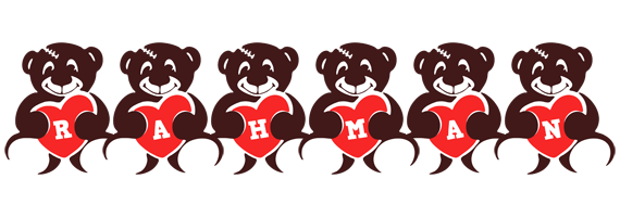 Rahman bear logo