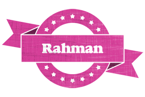 Rahman beauty logo