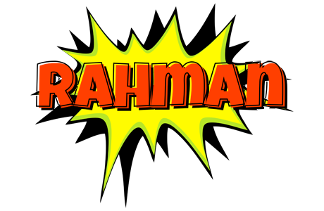 Rahman bigfoot logo