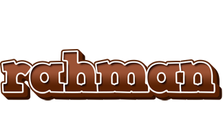 Rahman brownie logo