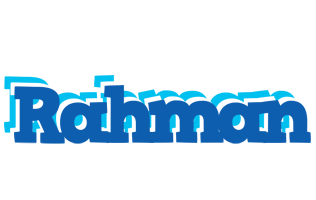 Rahman business logo