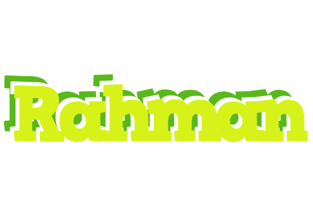 Rahman citrus logo