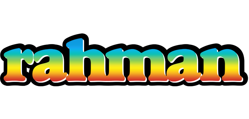 Rahman color logo