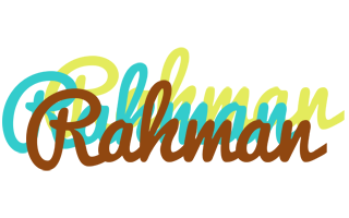 Rahman cupcake logo