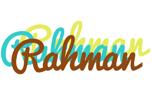 Rahman cupcake logo