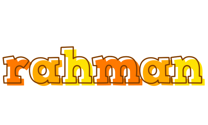 Rahman desert logo