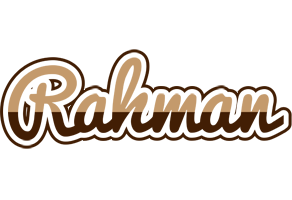 Rahman exclusive logo