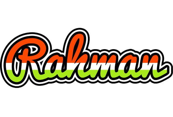 Rahman exotic logo
