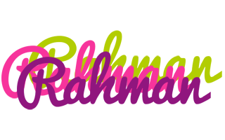 Rahman flowers logo