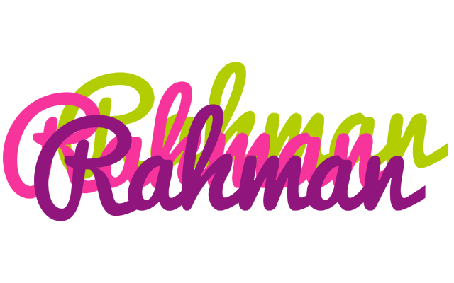 Rahman flowers logo