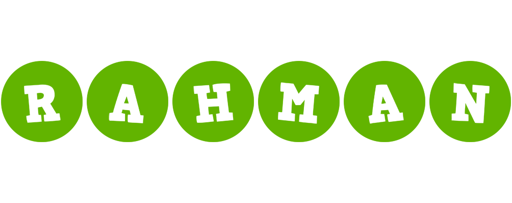 Rahman games logo