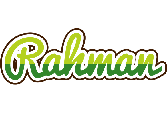 Rahman golfing logo