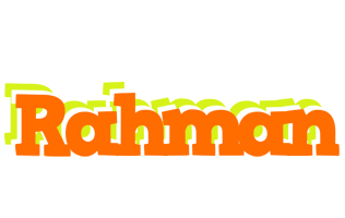 Rahman healthy logo
