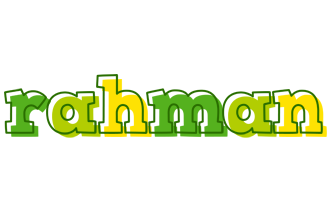 Rahman juice logo