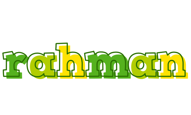 Rahman juice logo