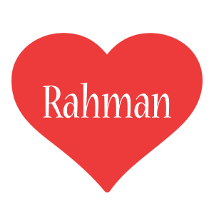 Rahman love logo