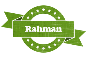 Rahman natural logo