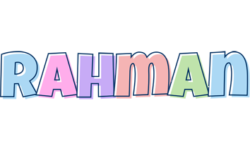 Rahman pastel logo
