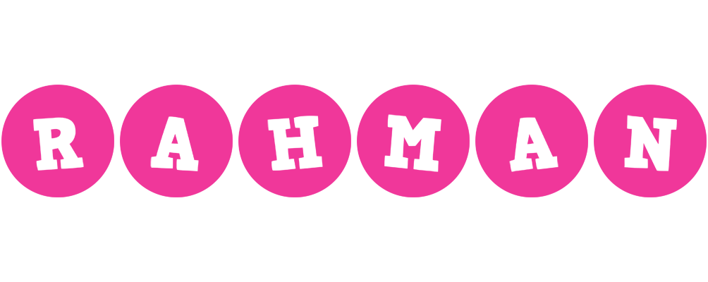 Rahman poker logo