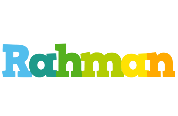 Rahman rainbows logo
