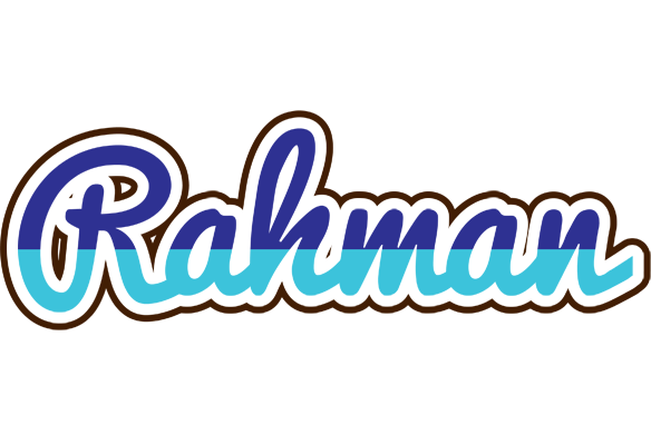 Rahman raining logo