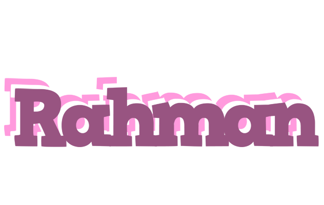Rahman relaxing logo
