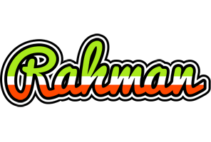 Rahman superfun logo