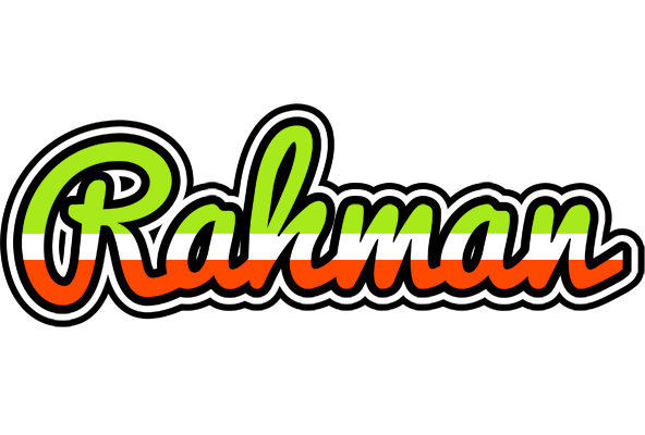 Rahman superfun logo